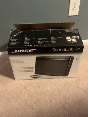 #ad Bose Sound Link Air Digital Music System W Power Supply amp; Remote Original Box $89.48