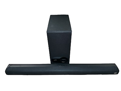 #ad Polk Audio AM6214 A Signa S2 Ultra Slim TV Sound Bar w Subwoofer Speaker $114.95