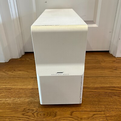 #ad #ad Bose Acoustimass 10 White Subwoofer Home Entertainment Sub Only $99.00