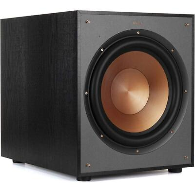 #ad Klipsch R 120SW Subwoofer 400W Powered Home Theater Subwoofer $249.99