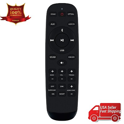 #ad Replaced Remote Control fit for Philips Soundbar HTL1510B 12 HTL1520B 37 $15.97