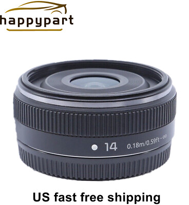 #ad New Power Lumix G 14mm F2.5 II ASPH Lens for Panasonic Olympus M4 3 mount Camera $114.99