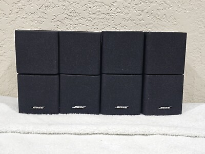 #ad Set of 4 Bose Double Cube Speakers Lifestyle Acoustimass $125.99