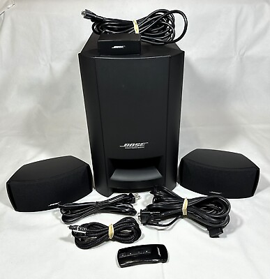 #ad Bose CineMate Series II Digital Home Theater System Subwoofer w Remote amp; Cables $185.00