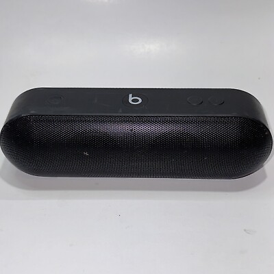#ad Beats Pill Plus Wireless Portable Bluetooth Speaker Black A1680 Unit Only Works $74.39