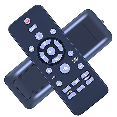 #ad New 996580004176 For Philips Sound Bar Remote Control HTL1177B F7 HTL1170B $15.00