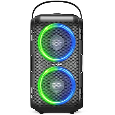 #ad 80w Bluetooth Speaker Loud Super Rich Bass Huge 105db Sound Portable Party Speak $187.03