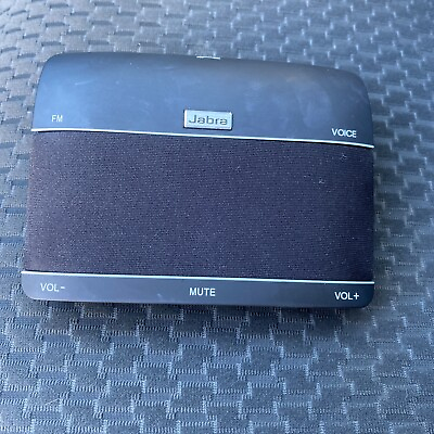 #ad Jabra Freeway HFS100 Black Bluetooth Wireless Car Speakerphone w FM Transmitter $19.99