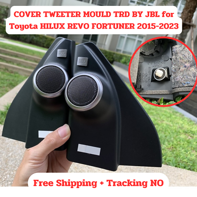 #ad COVER TWEETER MOULD TRD BY JBL for Toyota HILUX REVO FORTUNER 2015 2023 $85.99