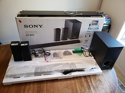 #ad Sony HT RT5 Soundbar Home Theater System Wireless Rear Speakers and Subwoofer $489.99